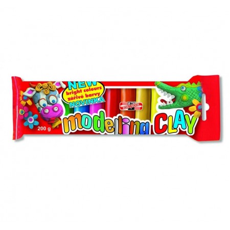 Plastilina 10 culori 200g koh-i-noor