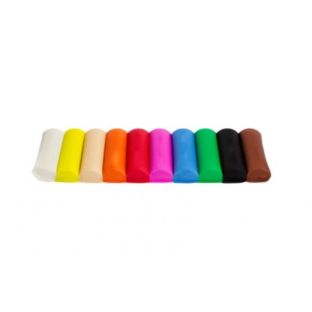 Plastilina 10 culori 200g kores