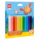 Plastilina 12 culori 160 gr deli