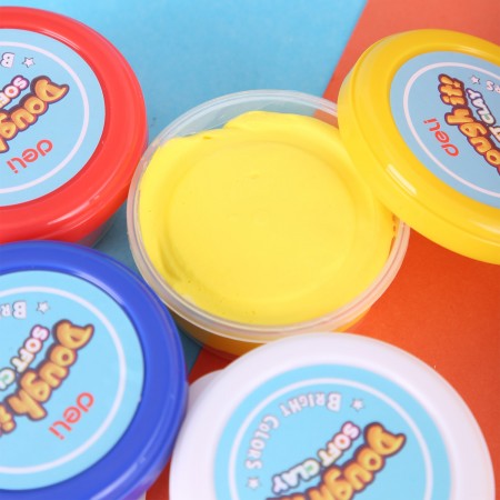 Plastilina soft light 8 borcane* 15g deli