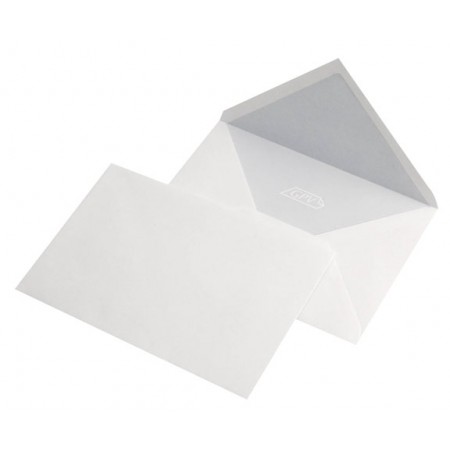 Plic c6 gumat 70g 114*162mm clapa v alb 25/s gpv