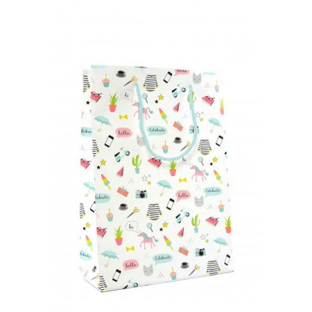 Pungi cadou uptown funk l 240 x 100 x 335 mm rotolux