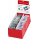 Radiera capac grip 2001 culori roll on 2024 2/set faber-castell