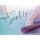 Radiera rollon sparkle rose-turcoaz-violet faber-castell