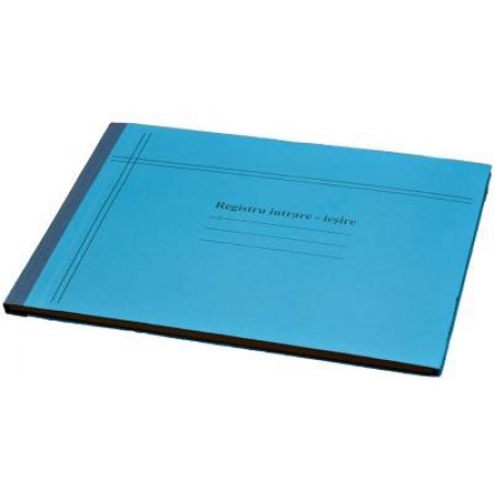 Registru intrari iesiri orizontal cartonat