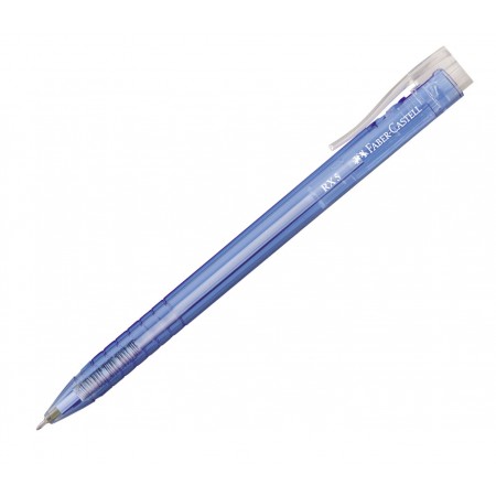 Roller 0.5mm semi-gel cu mecanism albastru rx5 faber-castell