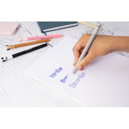 Roller 0.7 mm albastru erasable purcelus eberhard faber