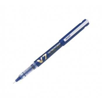 Roller 0.7mm v7 albastru hi-tecpoint pilot