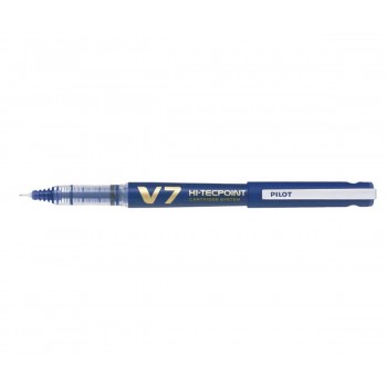 Roller 0.7mm v7 albastru hi-tecpoint pilot