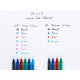 Roller 0.7mm v7 negru hi-tecpoint pilot
