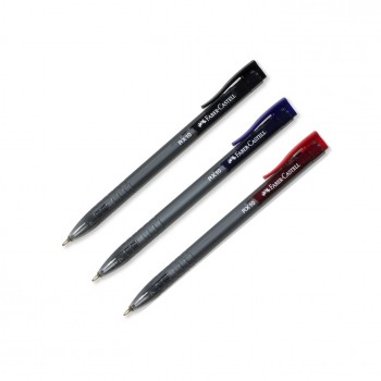 Roller 1.0mm semi-gel cu mecanism albastru rx10 faber-castell