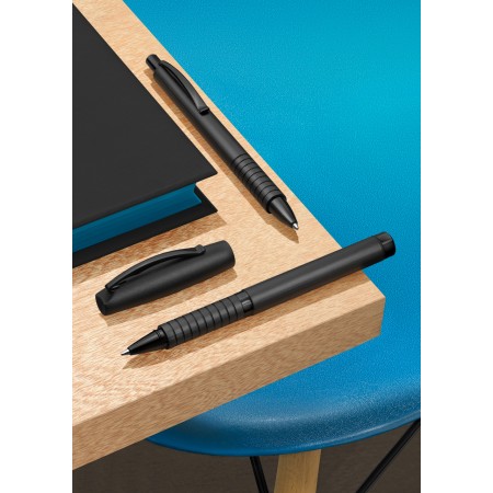 Roller essentio aluminium negru faber-castell