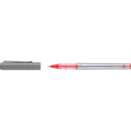 Roller free ink 0.7mm rosu faber-castell