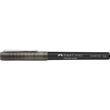 Roller free ink 1.5mm negru faber-castell