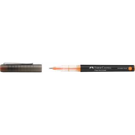 Roller free ink 1.5mm portocaliu faber-castell