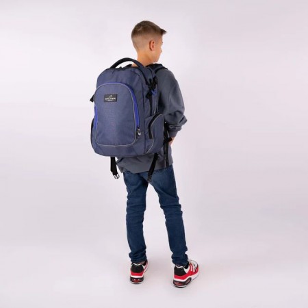 Rucsac campus wizzard albastru-bleu walker