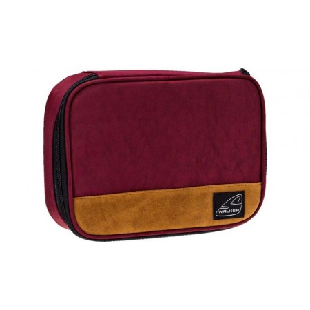 Rucsac dark red + penar crinkle walker