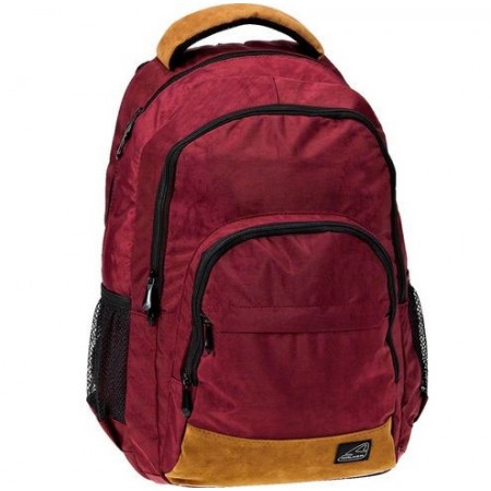 Rucsac dark red + penar crinkle walker