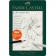 Set 11 buc creion grafit mat pitt faber-castell