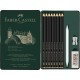 Set 11 buc creion grafit mat pitt faber-castell