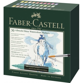 Set 30 markere solubile albrecht durer faber-castell