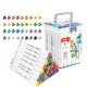 Set 36 markere sketching varf dublu rotund 1mm/tesit 7mm cut plastic color emotion deli Set 36 markere sketching varf dublu rotund 1mm/tesit 7mm cut plastic color emotion deli