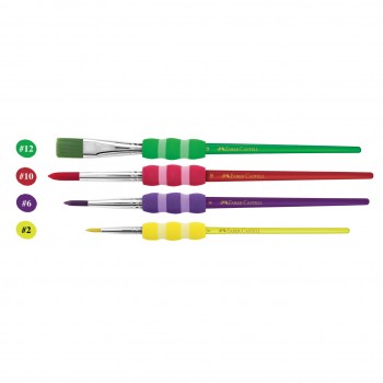 Set 4 pensule soft touch faber-castell