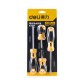 Set 4 surubelnite div marimi blister deli