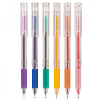 Set 6 buc pix cu gel pastel deli