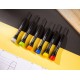 Set 6 surubelnite precizie cut plastic deli