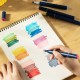 Set 60 markere sketching varf dublu rotund/tesit husa textila deli