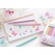 Set cadou 12 creioane colorate pastel sparkle faber-castell Set cadou 12 creioane colorate pastel sparkle faber-castell