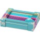 Set cadou 20 creioane colorate sparkle + asc. sleeve faber-caste