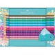 Set cadou 20 creioane colorate sparkle + asc. sleeve faber-caste