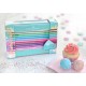 Set cadou 20 creioane colorate sparkle + asc. sleeve faber-caste
