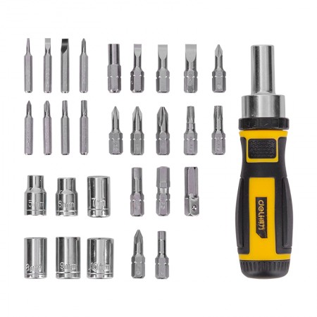 Set surubelnita + 29 capete cut plastic deli