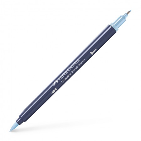 Sketch marker 2 capete bleu porumbel deschis 452 goldfaber faber-castell