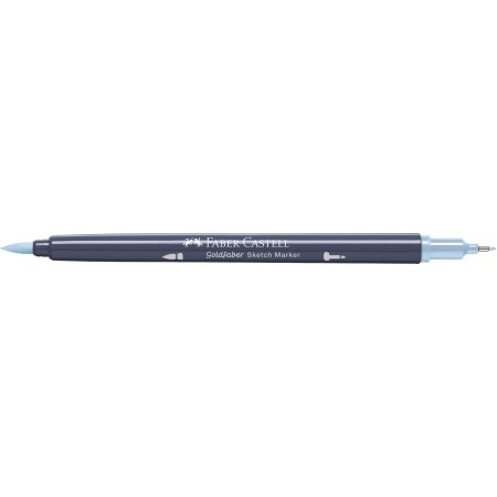 Sketch marker 2 capete bleu porumbel deschis 452 goldfaber faber-castell