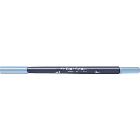 Sketch marker 2 capete bleu porumbel inchis 453 goldfaber faber-castell