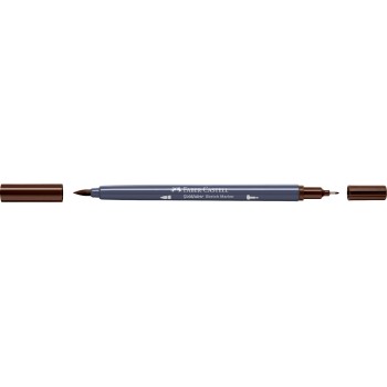 Sketch marker 2 capete maro ars 280 goldfaber faber-castell