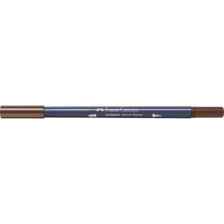 Sketch marker 2 capete maro ars 280 goldfaber faber-castell