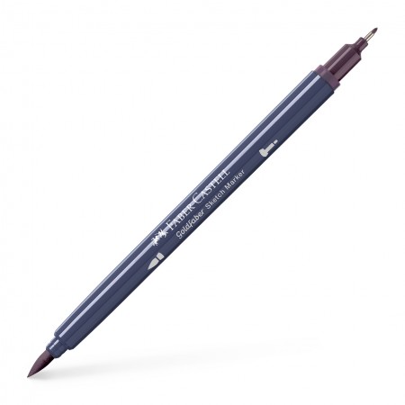 Sketch marker 2 capete mov prafuit 347 goldfaber faber-castell Sketch marker 2 capete mov prafuit 347 goldfaber faber-castell