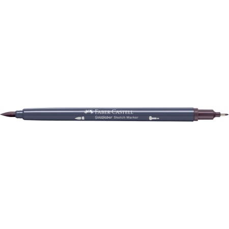 Sketch marker 2 capete mov prafuit 347 goldfaber faber-castell Sketch marker 2 capete mov prafuit 347 goldfaber faber-castell
