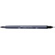 Sketch marker 2 capete negru 199 goldfaber faber-castell