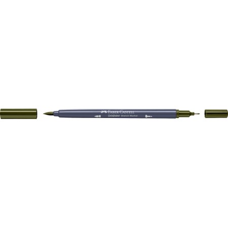 Sketch marker 2 capete olive galbui 173 goldfaber faber-castell