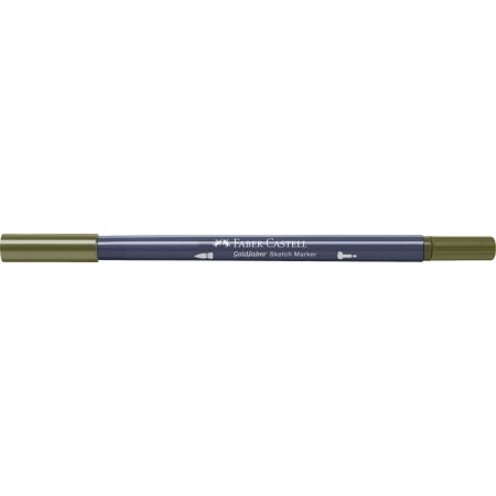 Sketch marker 2 capete olive galbui 173 goldfaber faber-castell