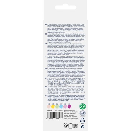 Sketch marker 2 capete set 6 kawaii goldfaber faber-castell