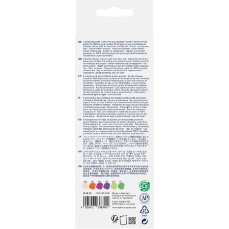 Sketch marker 2 capete set 6 novel goldfaber faber-castell Sketch marker 2 capete set 6 novel goldfaber faber-castell