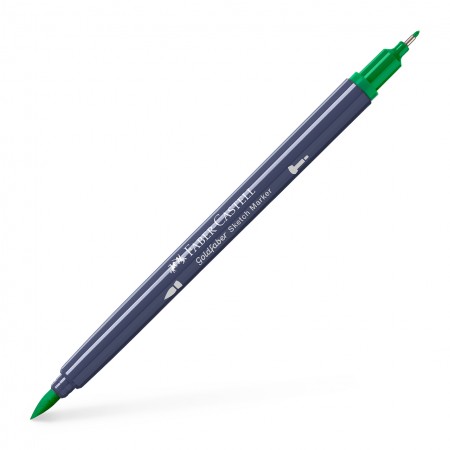 Sketch marker 2 capete verde monstru 316 goldfaber faber-castell