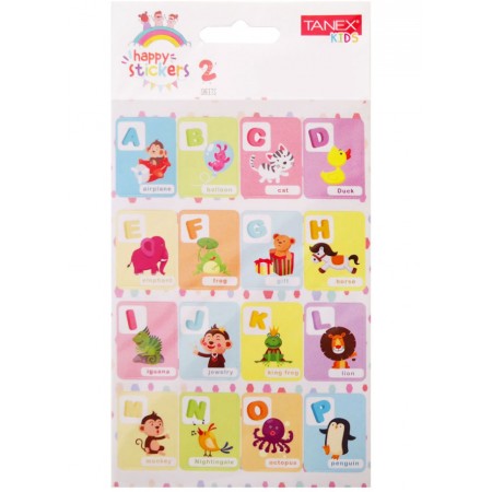 Sticker litere 2/set tanex
